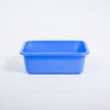 Plateau en plastique HDPE Plateau rectangulaire emboîtable de qualité alimentaire