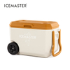 Boîte de glacière de boisson de boîte de glacière de transport facile mobile de 38L avec des roues