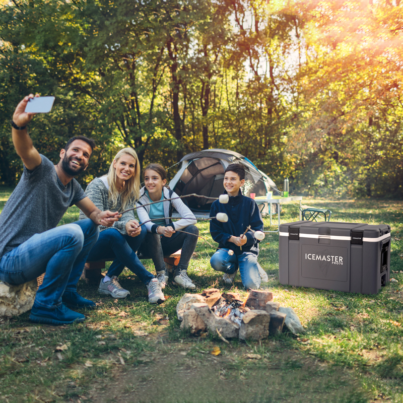 Glacière Pro à isolation froide de grande capacité de 120 L avec ouvre-bouteilles